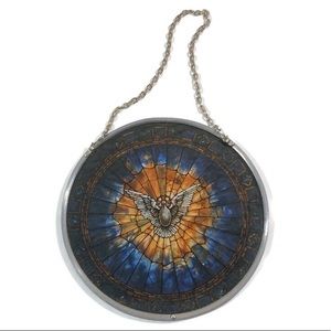 Glassmasters Vintage Handmade Holy Spirit Window Suncatcher